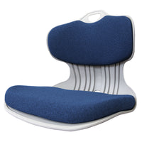 Thumbnail for Slender Chair Posture Correction Seat Floor Lounge Padded Stackable BLUE