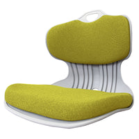 Thumbnail for Slender Chair Posture Correction Seat Floor Lounge Padded Stackable LIME