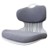 Thumbnail for Slender Chair Posture Correction Seat Floor Lounge Padded Stackable GREY