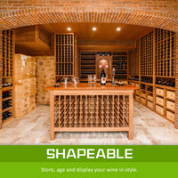 Thumbnail for Timber Wine Rack Storage Cellar Organiser 12 Bottle