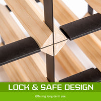 Thumbnail for Timber Wine Rack Storage Cellar Organiser 12 Bottle