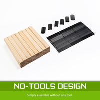 Thumbnail for Timber Wine Rack Storage Cellar Organiser 20 Bottle