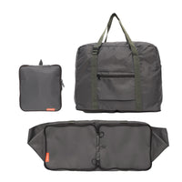 Thumbnail for Shopper Bag Travel Duffle Bag Foldable Laptop Luggage Nylon KO-BOSTON KHAKI