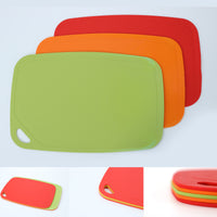 Thumbnail for TPU Chopping Board Antibacterial Cutting Board Baby Food Grade GREEN