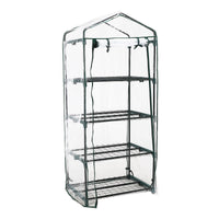 Thumbnail for Mini Garden Greenhouse Shed PVC 4 Tier Apex