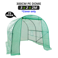 Thumbnail for Garden Greenhouse Shed PE Cover Only 300cm Dome Tunnel