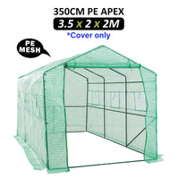 Thumbnail for Garden Greenhouse Shed PE Cover Only 350m Apex