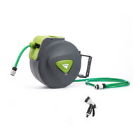 Thumbnail for Garden Water Hose Retractable Rewind Reel Wall Mounted 10M