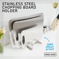 Thumbnail for Stainless Steel Chopping Cutting Board Holder Stand Rack