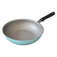 Thumbnail for Fanjini Stone Wok Wokpan 28cm Non-Stick Induction Ceramic Round PURE SKY BLUE