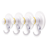 Thumbnail for 4PC Suction Hook Removable 72mm WHITE