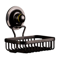 Thumbnail for Soap Holder Basket Removable Stainless Suction BLACK