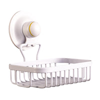 Thumbnail for Soap Holder Basket Removable Stainless Suction WHITE