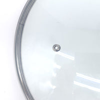 Thumbnail for KOMAN Stainless Steel Glass Lid with Bakelite Handle - 26cm