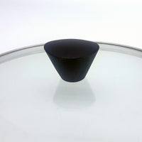 Thumbnail for KOMAN Stainless Steel Glass Lid with Bakelite Handle - 26cm