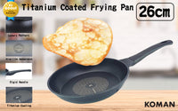 Thumbnail for KOMAN Non-Stick Titanium Coating Frying Pan 26cm