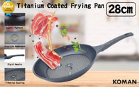Thumbnail for KOMAN Non-Stick Titanium Coating Frying Pan 28cm
