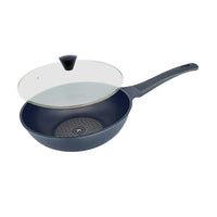 Thumbnail for KOMAN Non-Stick Titanium Coating Wok Pan 26cm + Glass Lid