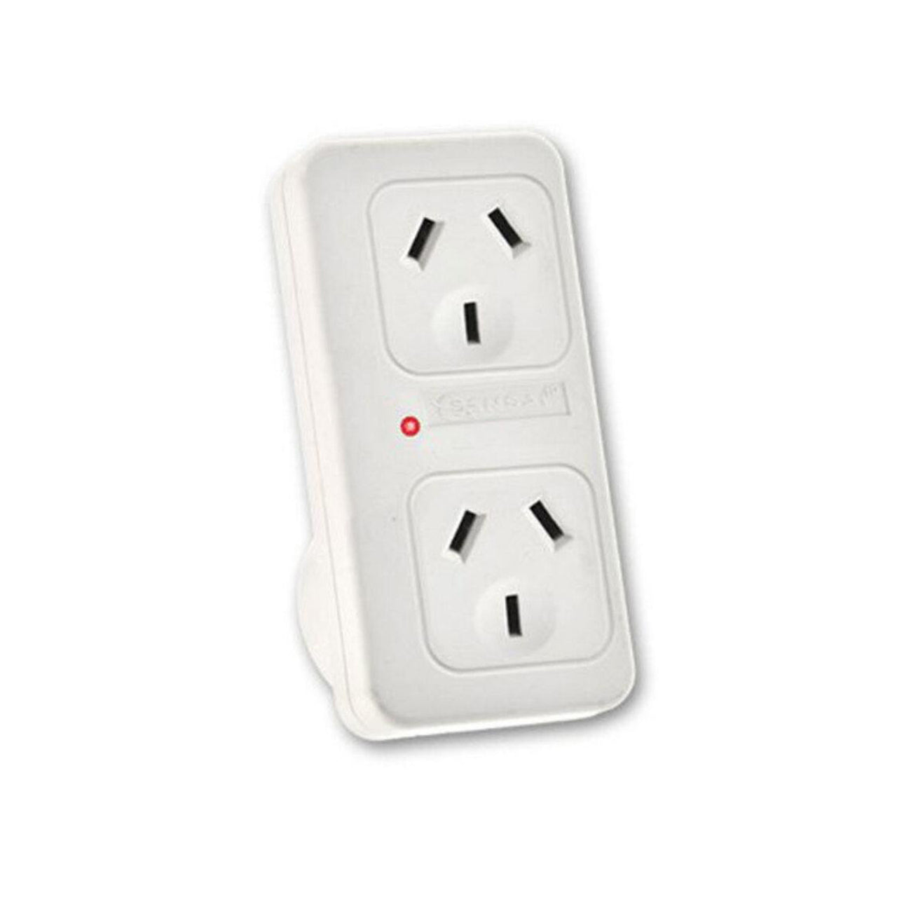 Powerpoint Rear Protector 4X Sansai Powerpoint Surge Protector Adaptor Double Vertical – Brightshop