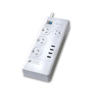 Thumbnail for 3X Sansai Surge Protected USB Power Board 4 Ways