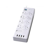 Thumbnail for 2X Sansai Surge Protected USB Power Board 8 Ways