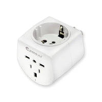 Thumbnail for 2X Sansai International Universal 2-Way Travel Adaptor to Australia/NZ