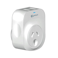 Thumbnail for 2X Sansai Travel Adaptor 2 X USB - USA