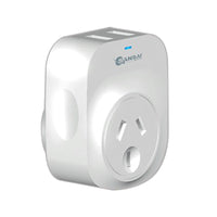 Thumbnail for 2X Sansai Travel Adaptor 2 X USB - UK