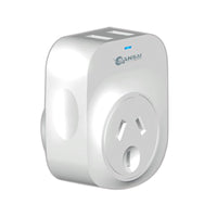 Thumbnail for 2X Sansai Travel Adaptor 2 X USB - India