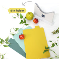 Thumbnail for Index Cutting Board Set 3P with a Holder Kitchen Stand Fish Chopping Board