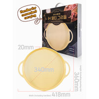 Thumbnail for Giorno Felice IH Griddle Pan 34cm Round Ceramic Non-Stick Camping Korean Stew