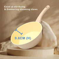 Thumbnail for Giorno Felice IH Wok Pan 28cm Ceramic Non-Stick Stir Frypan Induction