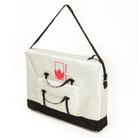 Thumbnail for Massage Table Bed Portable Delux Wheeled Carry Bag 70cm WHITE