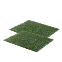 Thumbnail for 2 Grass Mat 63.5cm x 38cm for Pet Dog Potty Tray Training Toilet