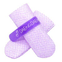 Thumbnail for 28pc X Dog Shoes Waterproof Disposable Boots Anti-Slip Pet Socks L VIOLET