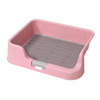 Thumbnail for Dog Pet Potty Tray Training Toilet Raised Walls T1 PINK