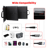 Thumbnail for 100W Solar Panel Portable Charger JumpsPower Power Generator Foldable