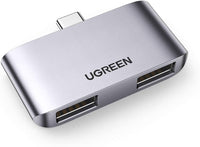 Thumbnail for UGREEN 10912 USB-C to USB 3.0 x2 Adapter