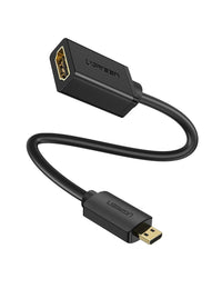 Thumbnail for UGREEN 20134 Micro HDMI Male to HDMI Female Cable