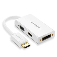 Thumbnail for UGREEN DP to HDMI /VGA/DVI converter - White (20419)