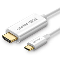 Thumbnail for UGreen TypeC to HDMI 1.5M Cable White 30841