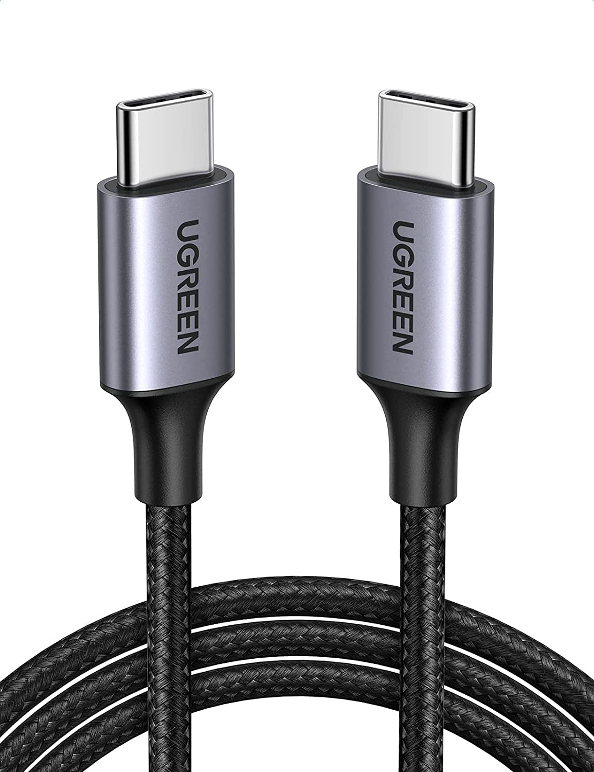 UGREEN 50150 USB-C Male to Male 60W PD Fast Charging Cable 1M