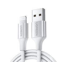 Thumbnail for UGREEN 60163 USB-A to 8-pin iPhone Charging Cable 2M Silver