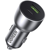 Thumbnail for UGREEN 60980 36W PD QC 3.0 Fast Car Charger