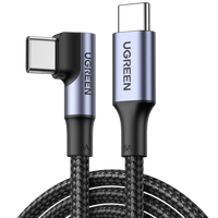 Thumbnail for UGREEN 70643 USB-C to Angle USB-C Cable 1M