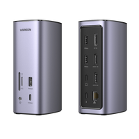 Thumbnail for UGREEN 90325 13-in-1 USB-C Triple Display Docking Station