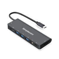 Thumbnail for Simplecom CHN590 USB-C SuperSpeed 9-in-1 Multiport Docking Station