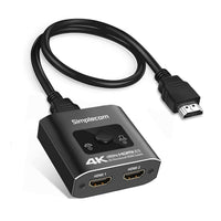 Thumbnail for Simplecom CM302 Bi-Directional 2 Way HDMI 2.0 Switch Selector 4K@60Hz HDCP 2.2