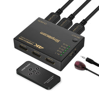 Thumbnail for Simplecom CM305 Ultra HD 5 Way HDMI Switch 5 IN 1 OUT Splitter 4K@60Hz