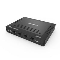 Thumbnail for Simplecom CM340 Mechanical 4 Way Manual Push Button HDMI Switch Box 4 Port 4K UHD HDCP